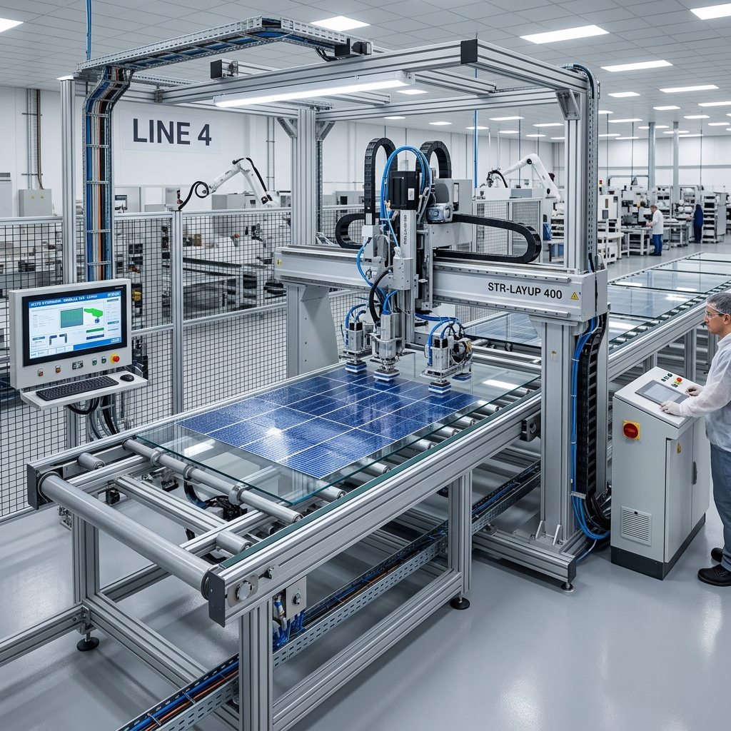 PV Module Layup Machine 2